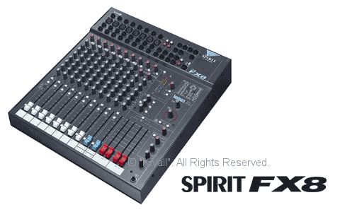 soundcraft Spirit FX8