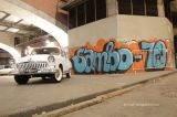 фото сессия ГАЗ 21 на фоне графити